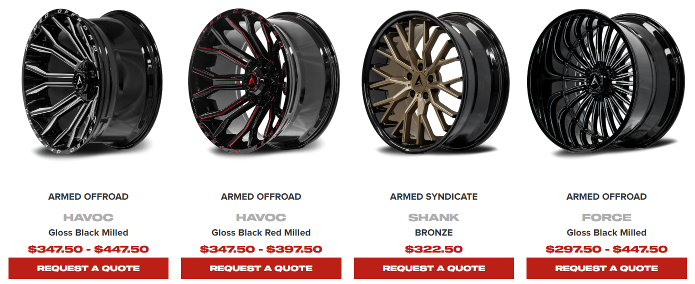 Side-by-side comparison of alloy, forged, and steel wheels for informed wheel selection