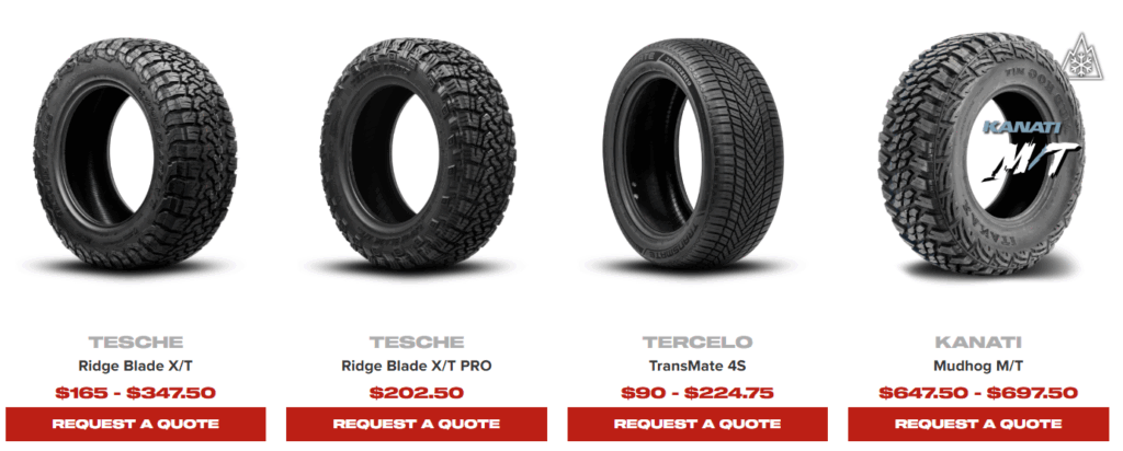 Comforcer Pro Blizzard 33x12.50R20 & 35x12.50R20 Tires – Engineered for Harsh Winter Roads