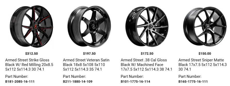 Armed Street Wheels – Year-Round Strength, Style & Performance