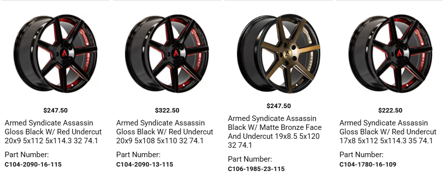 Unleash Power and Style with Armed Syndicate Assassin Wheels