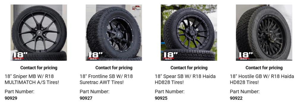 Boxing Week Savings at Canada Custom Autoworks – Tires, Wheels & More