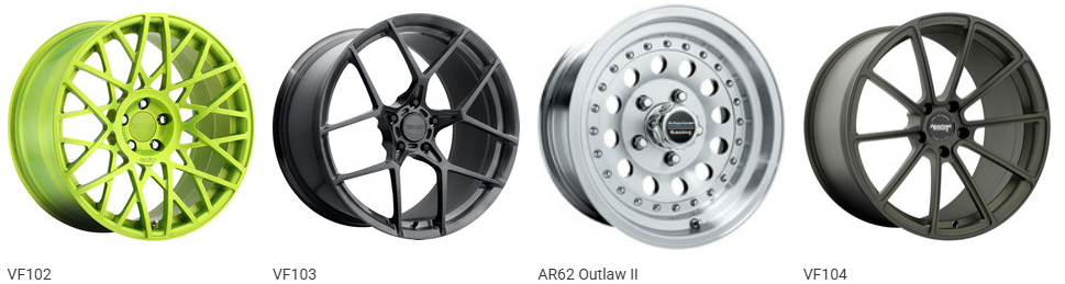 Close-up of wheel hub with five lug holes illustrating a common 5-lug bolt pattern.