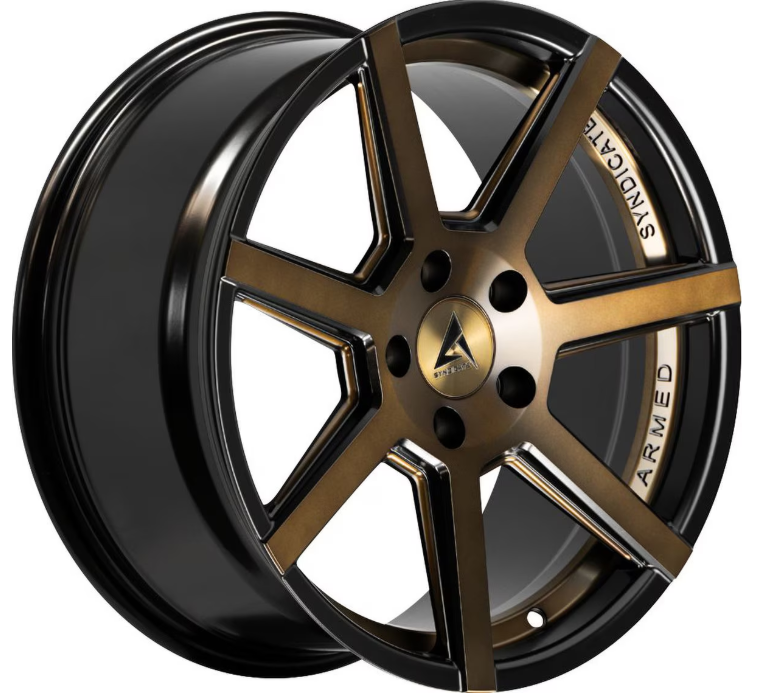 Armed Syndicate Czar Deep Concave Wheel – Black Aftermarket Truck Rim Canada