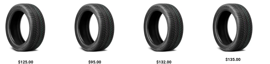 Pickup truck with oversized 35-inch tires showing potential tire rubbing areas.