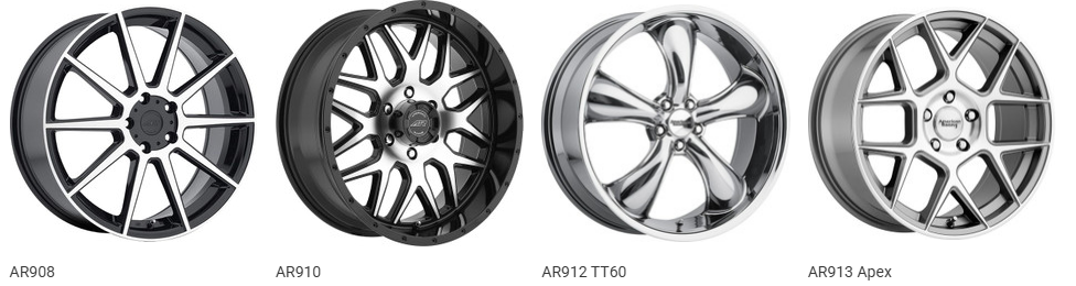 Truck wheel with visible offset measurement showing how wheel offset affects fitment and clearance on a pickup truck.