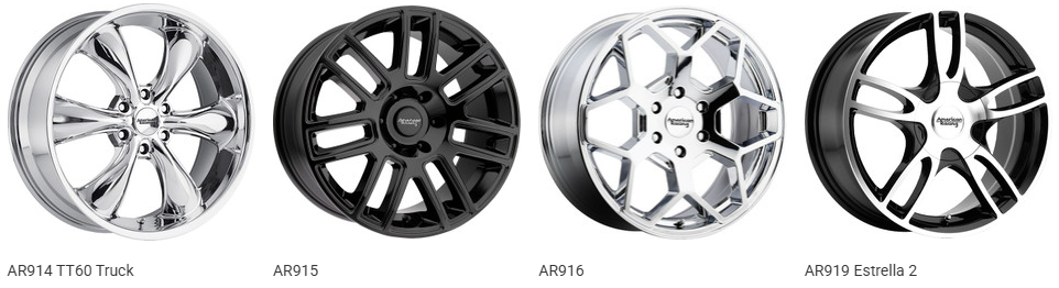 Aftermarket truck wheel showing offset measurement and how wheel offset affects tire clearance and fender fitment.