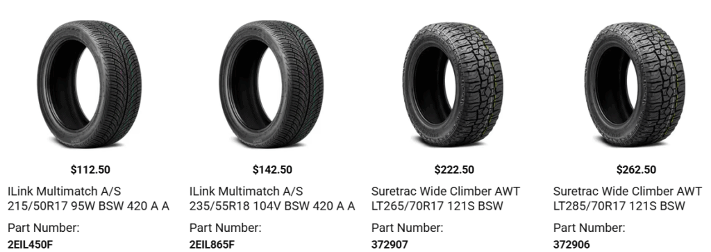 Close-up of differential gears showing gear ratio change needed after installing larger tires.