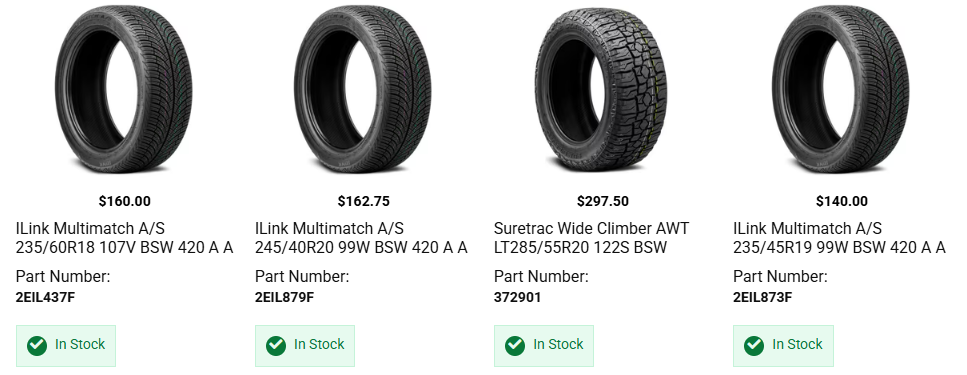 Truck tires driving on hot summer highway during long distance road trip