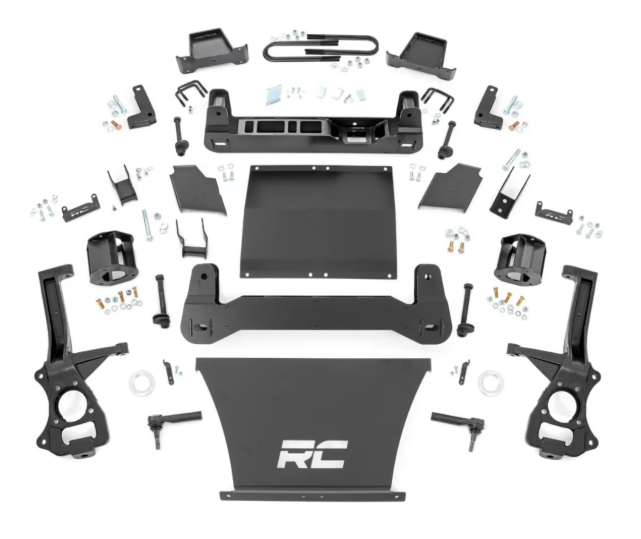 Armed Syndicate Czar wheels on lifted truck with aftermarket suspension system installed