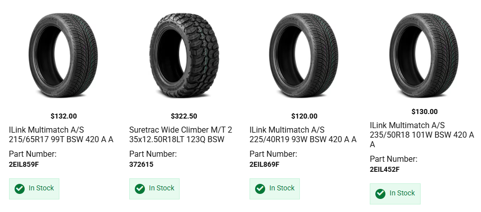 Truck towing trailer with properly rated tires during summer highway travel