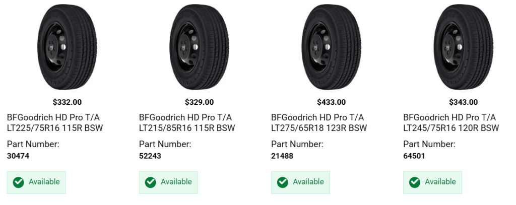 Truck with lift kit and wider tires showing improved wheel well clearance