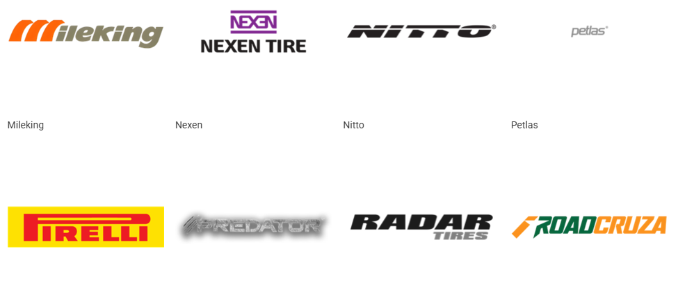 Performance tire brands compared for grip handling braking and high speed stability