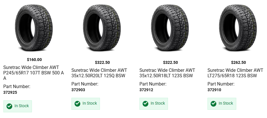 Custom Ford F-150 build comparing 17 inch and 18 inch wheel and tire combinations