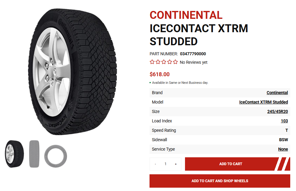 Continental tire production facility supplying premium tires to Canadian markets