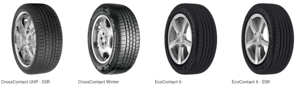 Continental tire manufacturing facility producing premium tires for North American markets